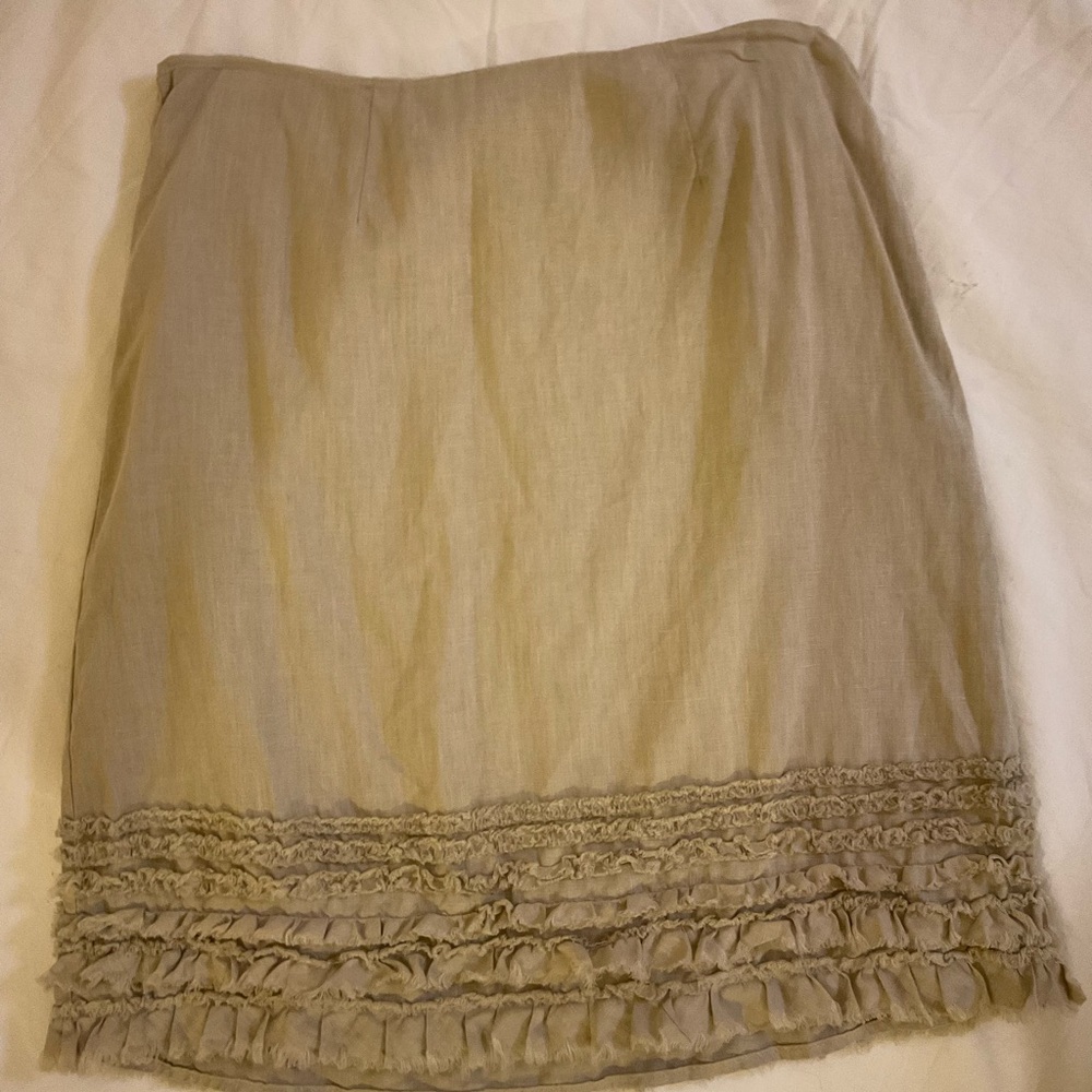 ❌ NEW LISTING ❌ Tommy Bahama Linen Skirt with Ruffles